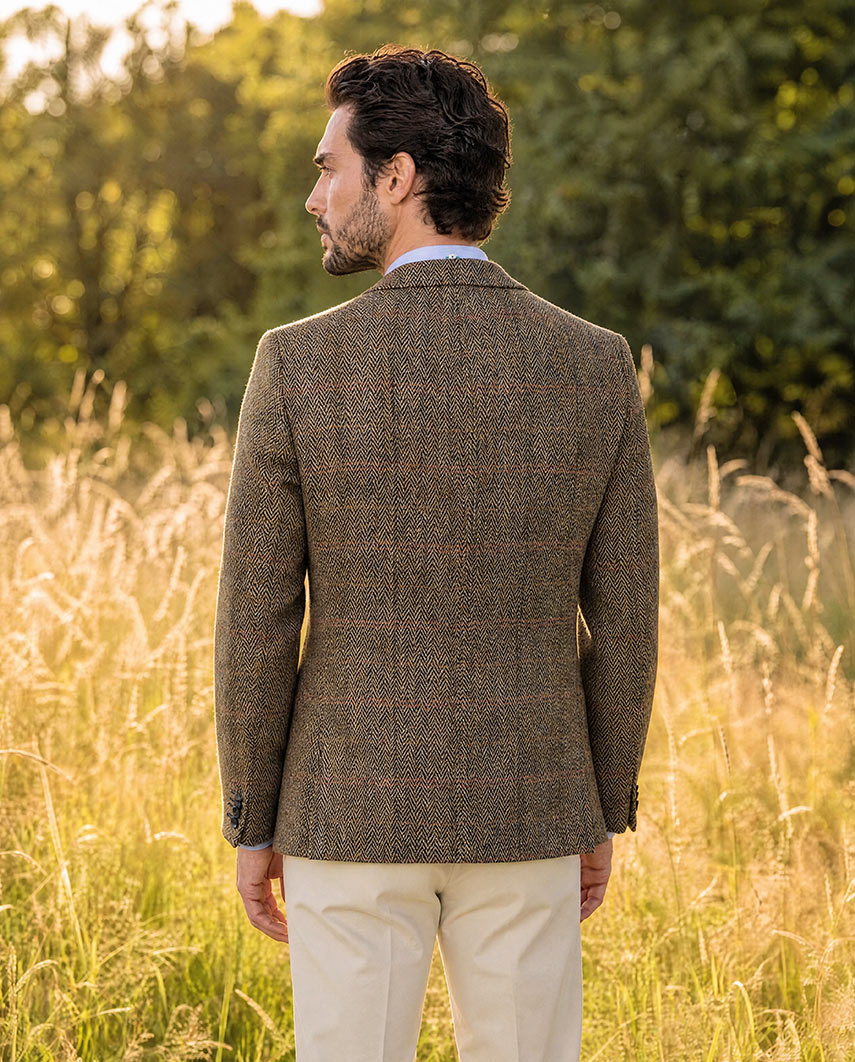 Harris Tweed Sakko ''London'' in King of Tweed