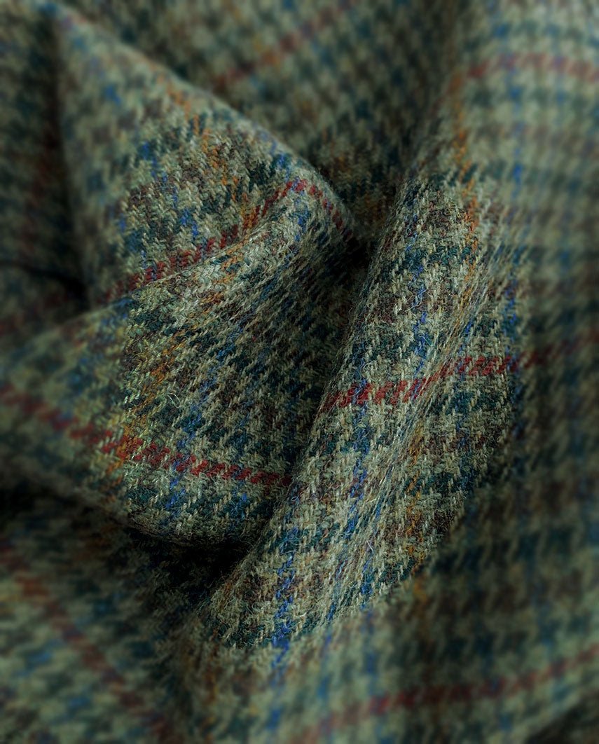 Harris Tweed Sakko ''London'' in green Castle - Wellington of Bilmore