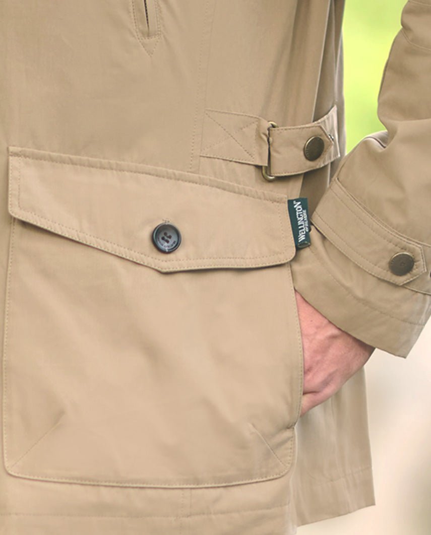 Herren Fieldjacket ''Renfield'' in sand - Wellington of Bilmore