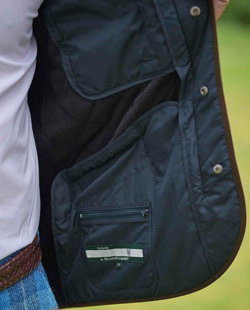 Herren Steppweste ''Charles'' in navy - Wellington of Bilmore