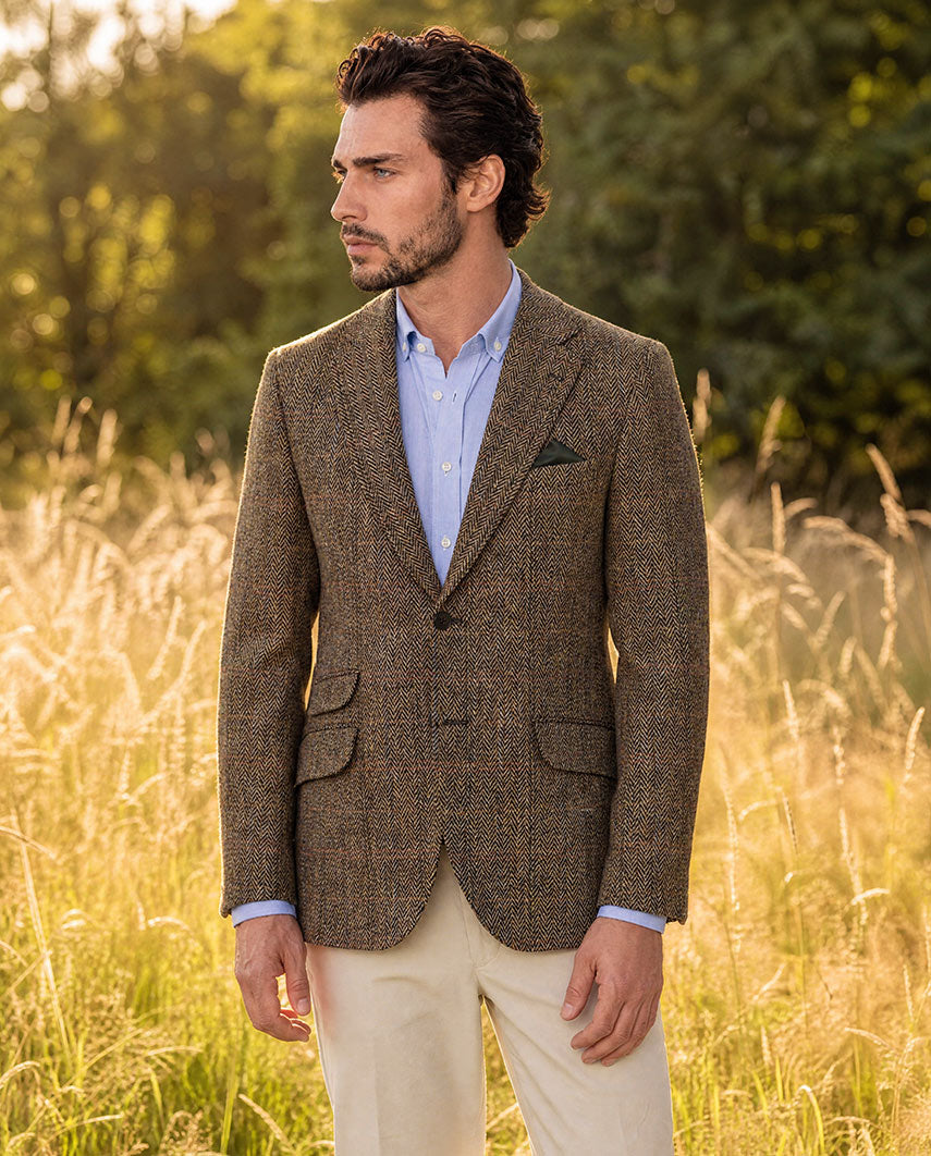 Harris Tweed Sakko ''London'' in King of Tweed