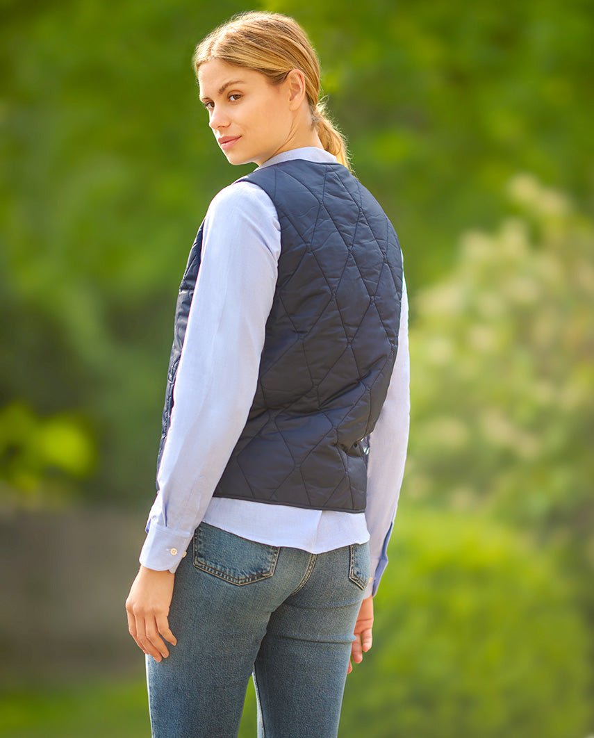 Damen Steppweste "Jill" in navy - Wellington of Bilmore