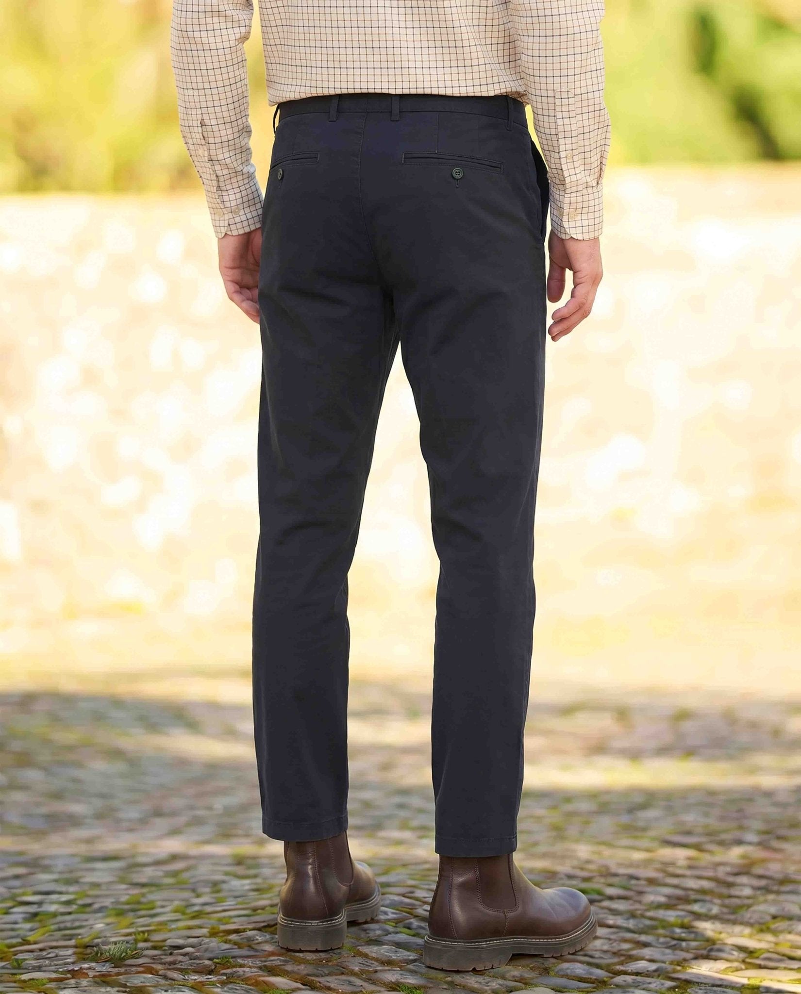 Feine Herren Chino ” Mr. Jones” in navy - Wellington of Bilmore