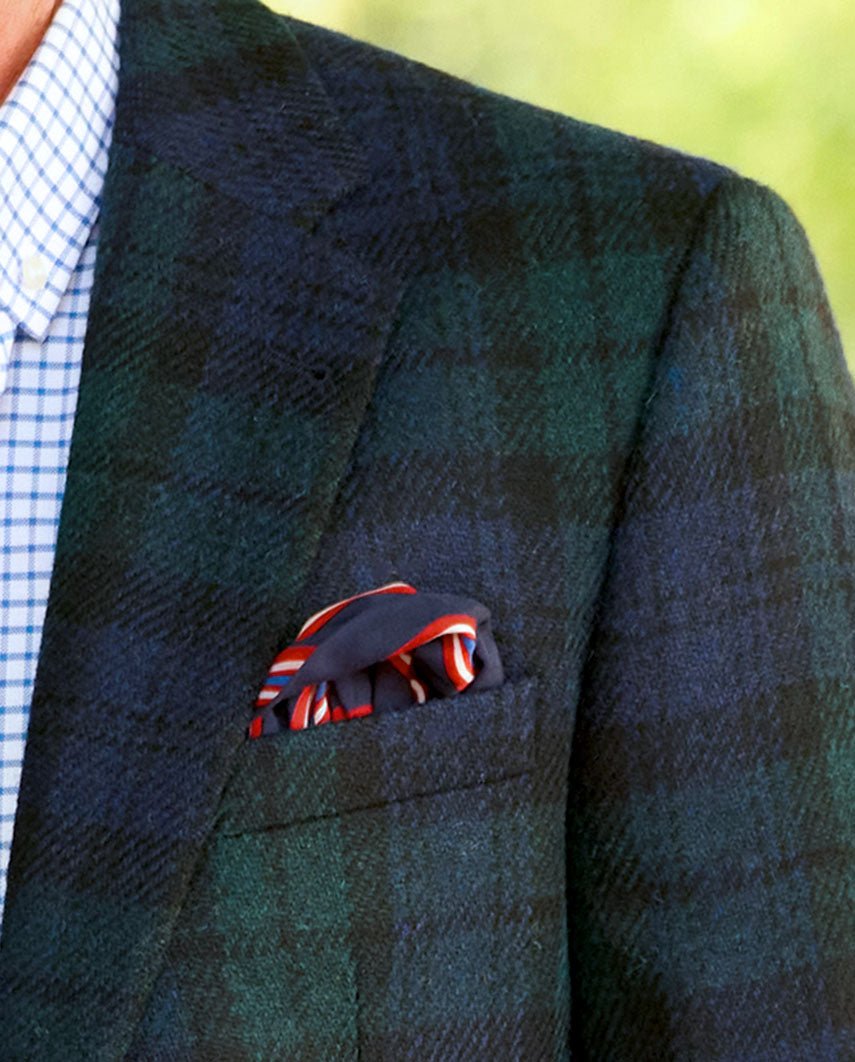 Harris Tweed Sakko ''London'' in Blackwatch - Wellington of Bilmore