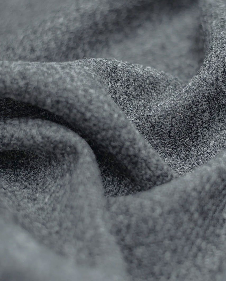 Harris Tweed Weste ''Wales'' in anthra melange - Wellington of Bilmore