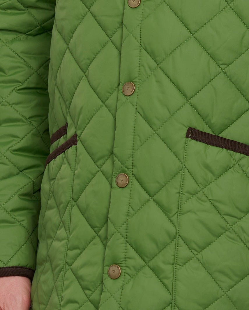 Herren Steppjacke ''York'' in fresh green - Wellington of Bilmore