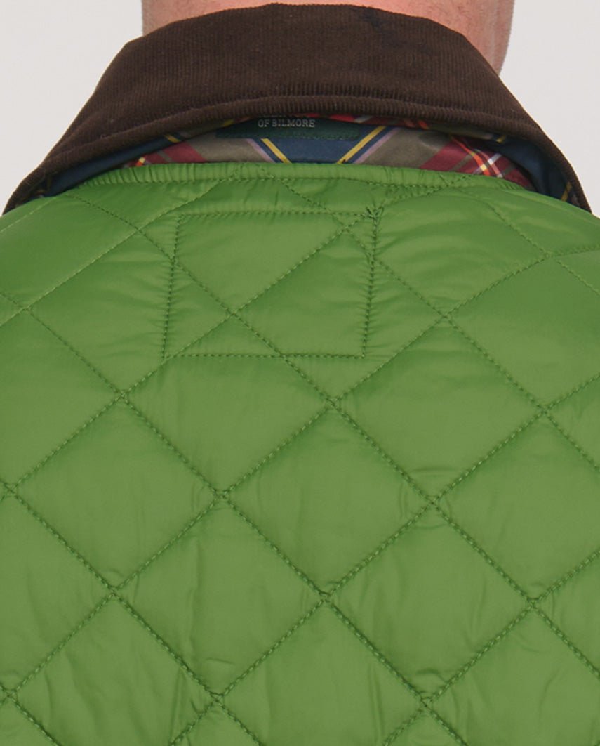 Herren Steppjacke ''York'' in fresh green - Wellington of Bilmore