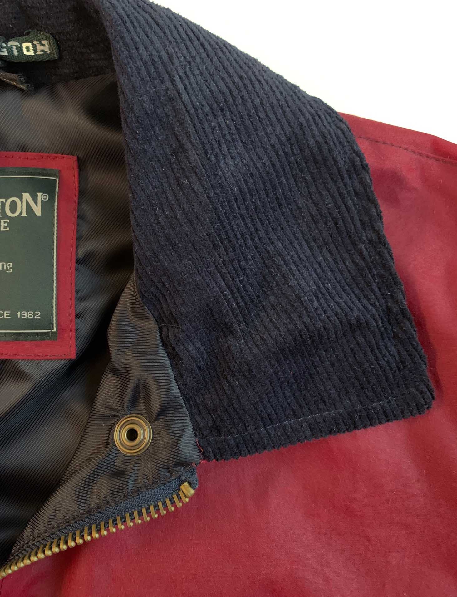 Herren Wachsjacke ''Starberg SO'' in rot - Wellington of Bilmore